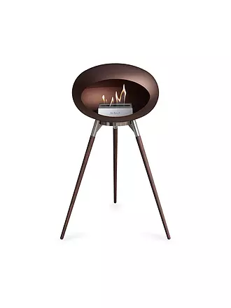 LE FEU | Kamin 79cm GROUND HIGH Dunkelbraun | 